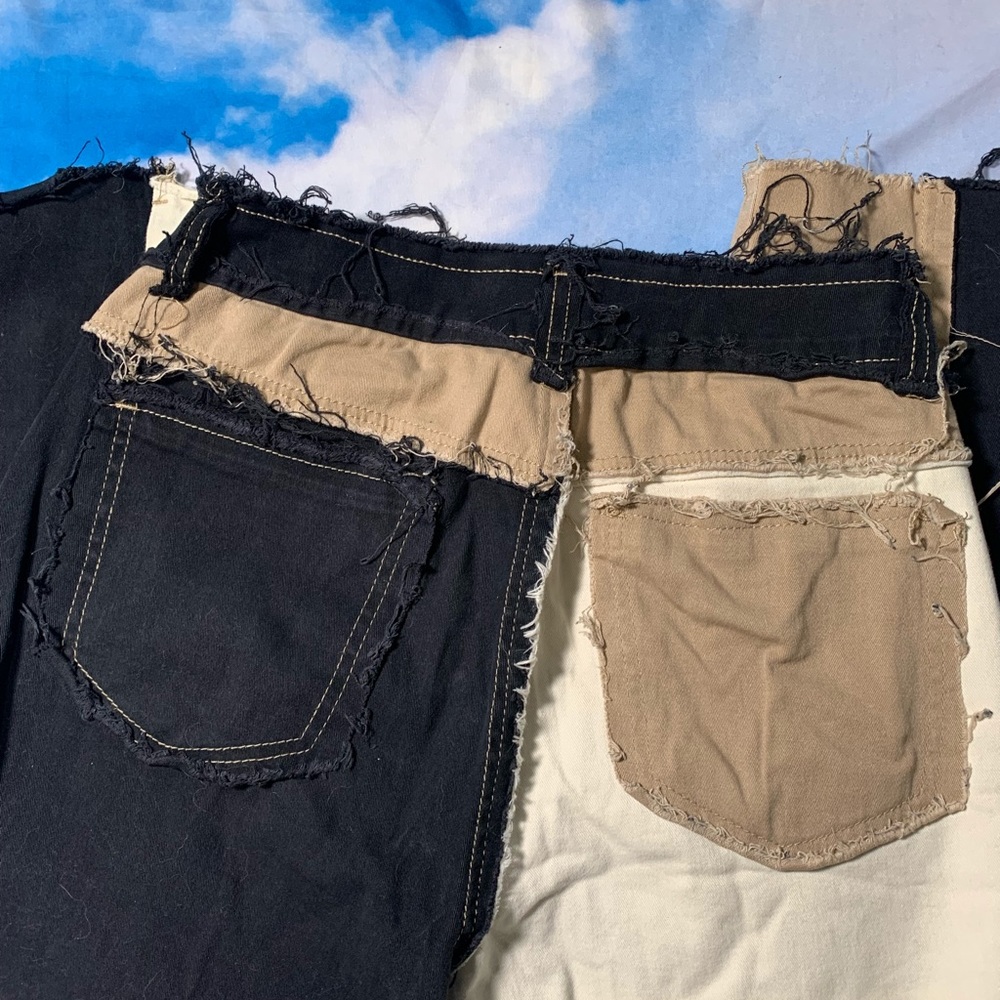 Patchwork stylish pants - Picture 5 of 5